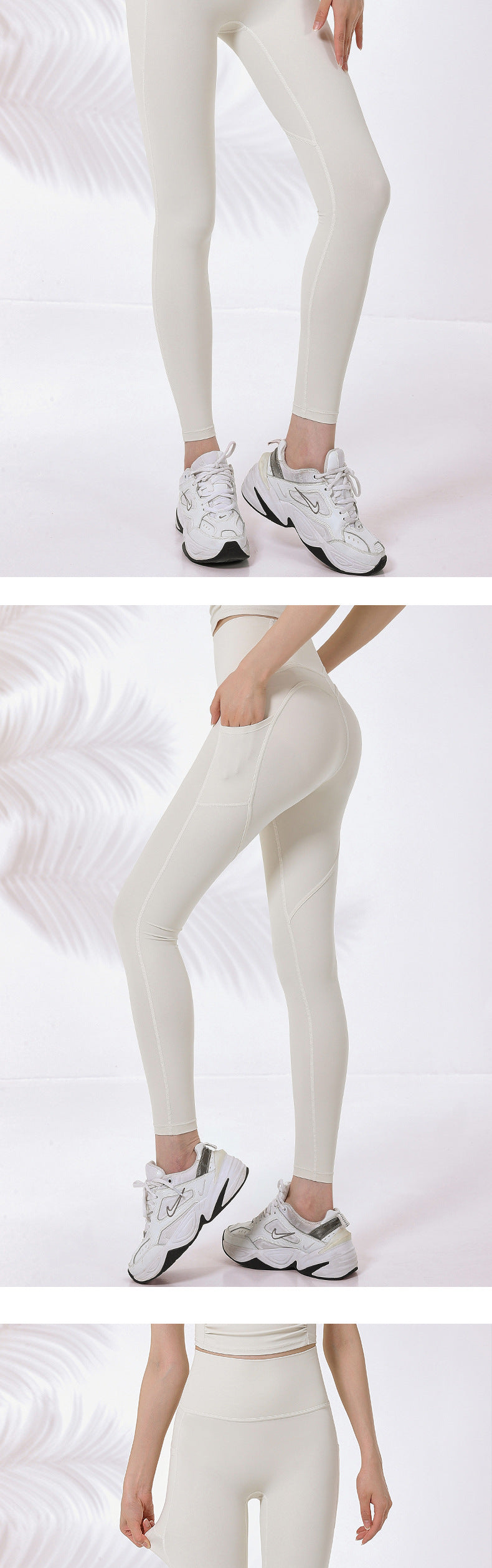 Love Peach Buttocks Naked One Pocket Yoga Pants High Waist Abdominal Net Red Sports Fitness Trousers Women