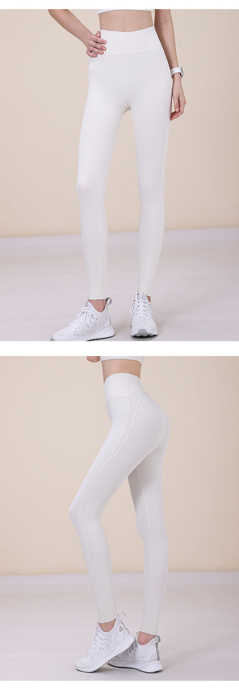 2023.08 New Dopamine Cross Waist Yoga Pants M-shaped Curved High Waist Buttocks Without Embarrassing Line Fitness Pants Women