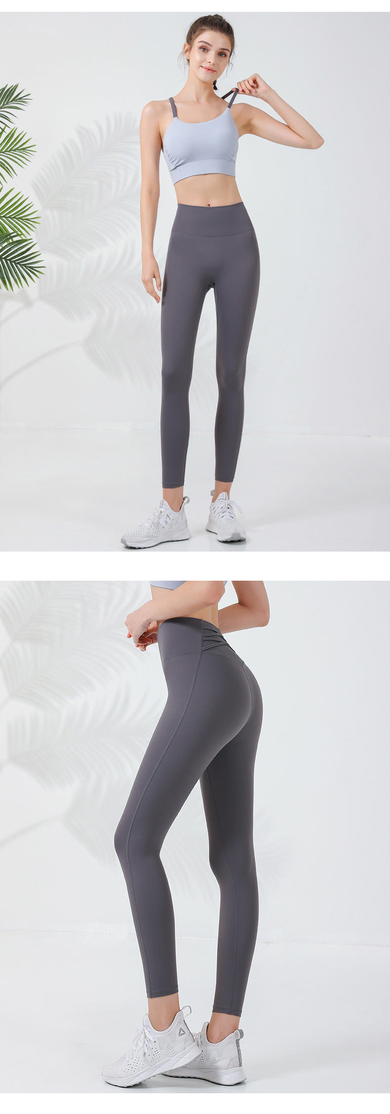 2023.08 New high-waist thin belt cross hip-lifting yoga pants sunscreen quick-drying belly tight tight without embarrassing line running fitness pants