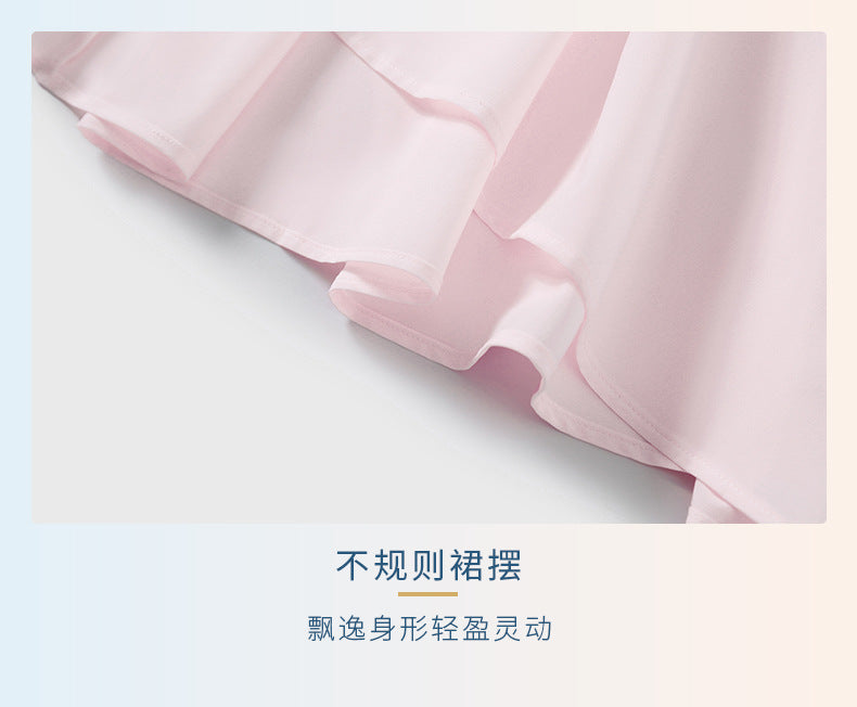 Luxtre new product pleated horse face skirt fashion outer wear anti-light water cooling cooling sports skirt summer