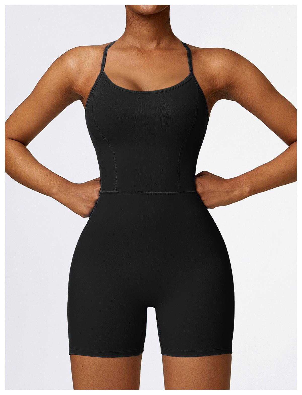 2023.09 Yoga clothing women's dance fitness one-piece hip lifting exercise yoga jumpsuit 8392