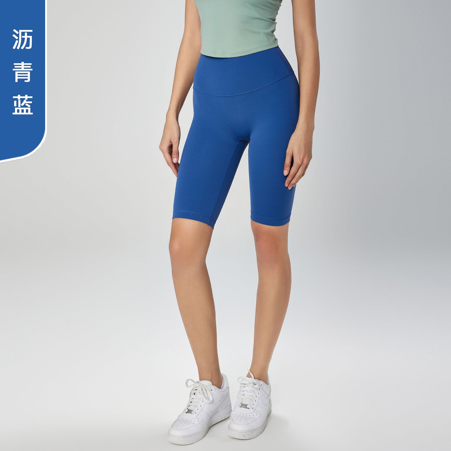 update new colors 2023.08 --Link 2--43 colors new color yoga five-point pants European and American nude high waist no embarrassing line sports fitness pants women