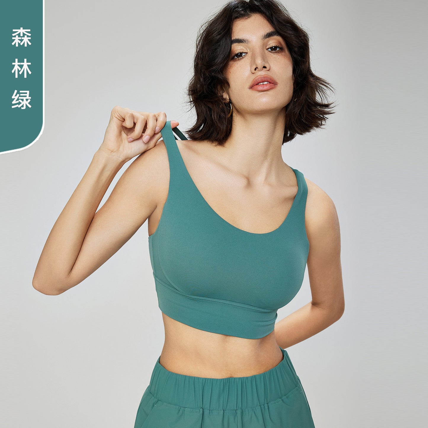 2023.08 Link-2 new  46 colors NULS spring and summer new thin sports vest three-dimensional chest line chest sports underwear female fitness yoga bra